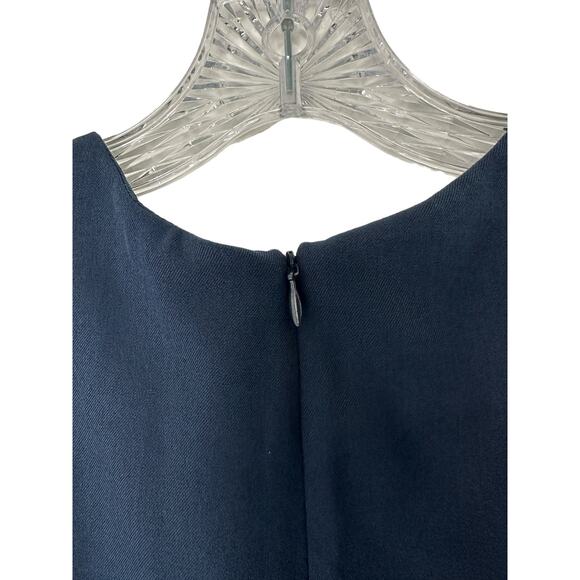 MM Lafleur The Lancia Sheath Dress Navy Business Career Office Work Size 8 - Picture 8 of 14